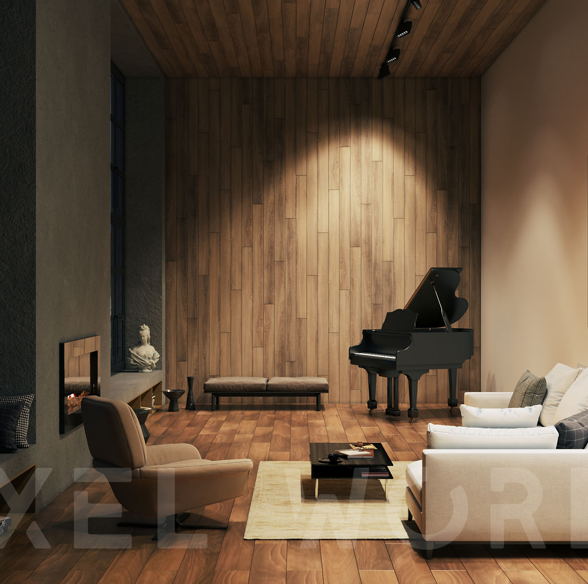Living Room Night